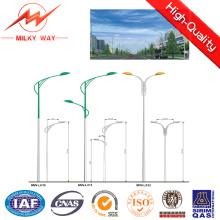 10m Polygonal Hot Dip Galvanized Street Light Pole